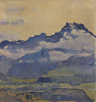 Dents-du-Midi by Ferdinand Hodler